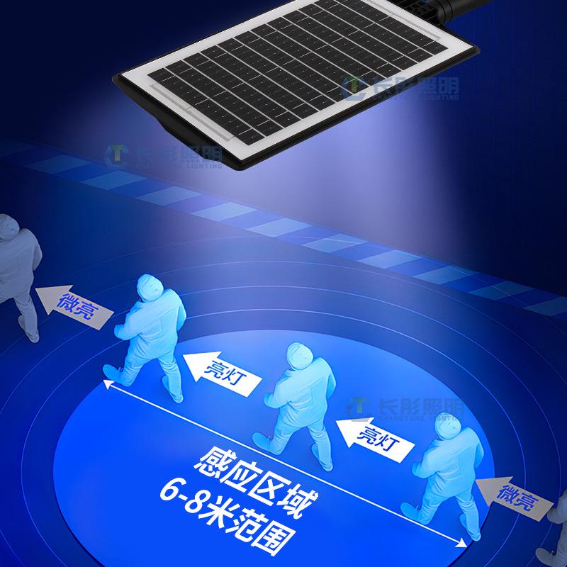 Super Bright LED Solar Street Light: Waterproof, Automatic-Induction for Outdoor Courtyard Lighting