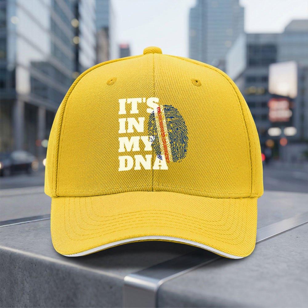 Its in My DNA Cape Verde Flag Adjustable Baseball Cap