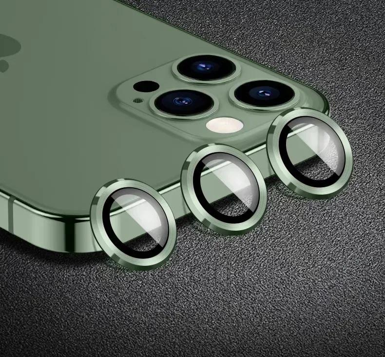 2 Pcs Ultra Thin iPhone 15 Pro Max 115 Plus Lens Cover Film Bubble Free Installation