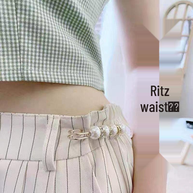 Waist Pin Accessory Brooch for Adjusting Clothing Fit and Preventing Exposure