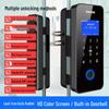 ZUCON Smart Fingerprint & Password Bluetooth Glass Door Lock CN plug (adapter included)