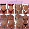 Stunning Sexy Set Bikini da Donna con Reggiseno Imbottito e Perizoma per il Massimo Comfort