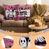 Halloween Festival Decoration Living Room Sofa Cushion Pillow Cover Offices Waist Pillow Cover (excluding Core)