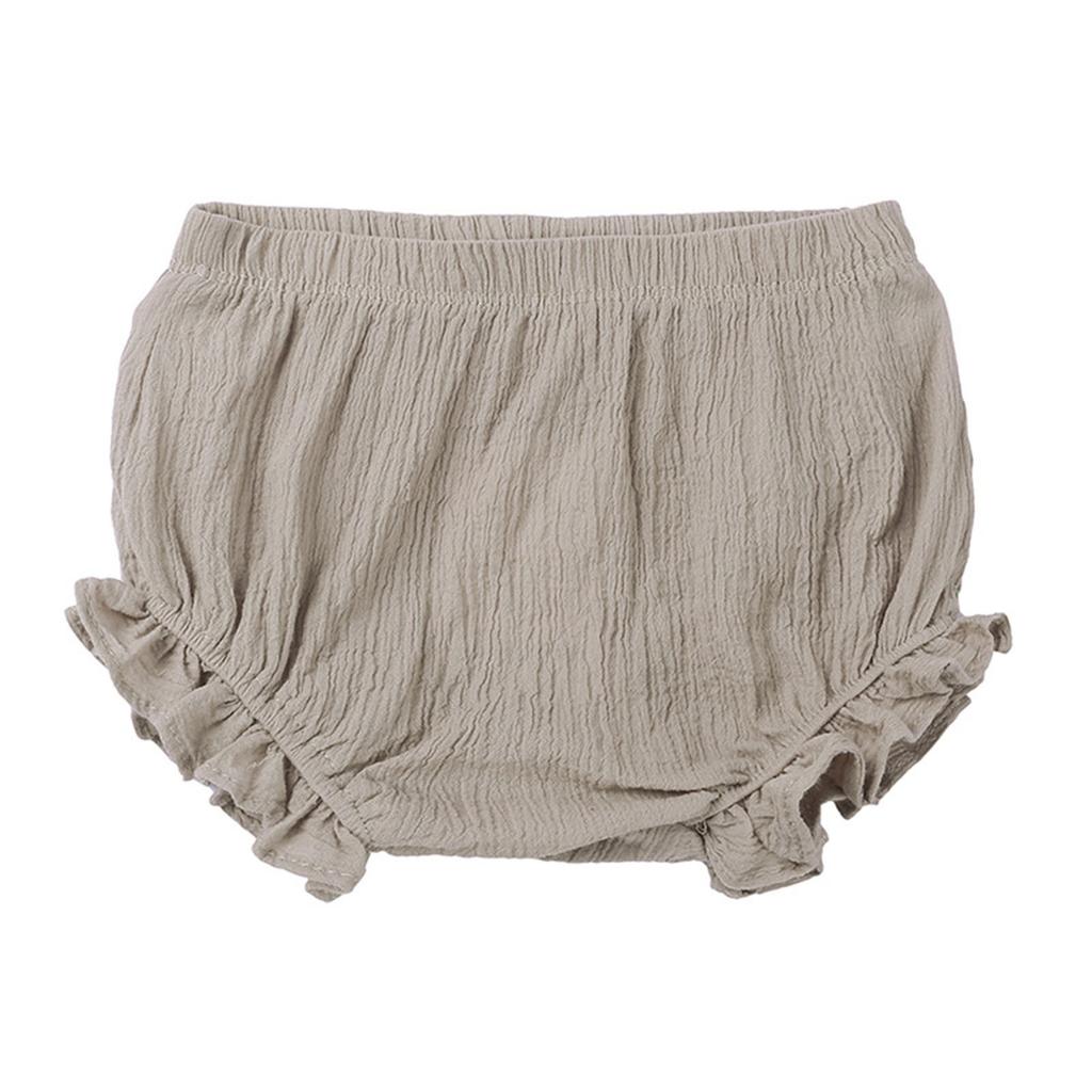 Children Summer Color Lace Pants Triangular Leisure Baby Cute Short Pants Of Bread