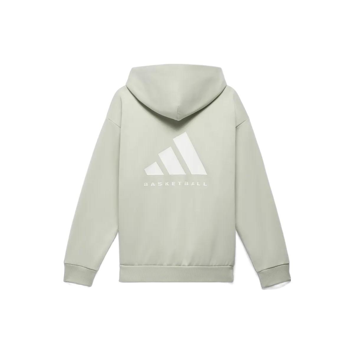 Adidas Originals Sweatshirts Unisex Green Hooded Moderate Regular IA3437- S
