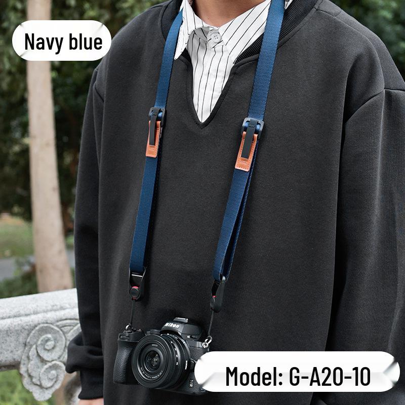 Quick Release Camera Strap: Crossbody, Shoulder, or Neck Use for Mirrorless SLR - Adjustable & Decompression Design