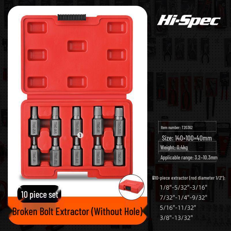 Набор Morita из 27 предметов для извлечения шестигранных гаек для ржавых винтов и поврежденных болтов