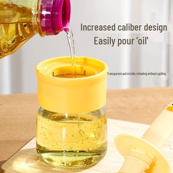 Högtemperaturbeständig silikonoljepensel med flaska för kök, bakning och grillning