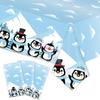 Penguin Theme Birthday Party Supplies Penguin Winter Xmas Banner Cup Plate Balloons For Kids Baby Shower Favor Gifts Photo Props