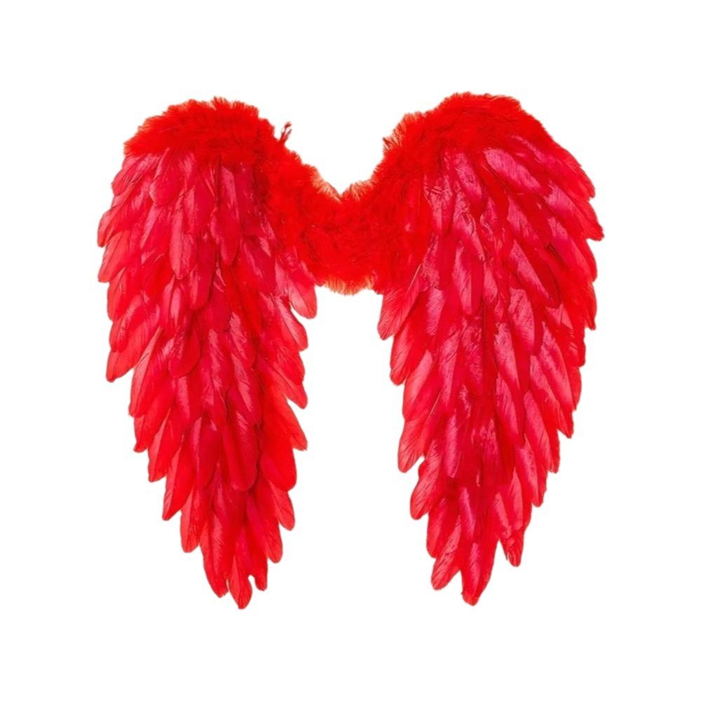 Large Devil Feather Wing Solid Color Halloween Wing Temperament Angel Feather Wing Children