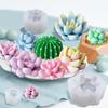 Mi Song Succulent Candle & Soap Silicone Mold for DIY Aromatherapy & Epoxy Crafts