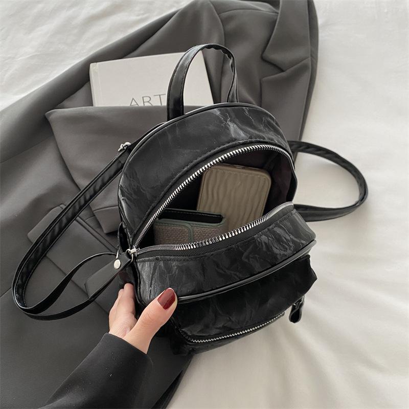 College students class book bag women 2025 new mini small backpack versatile commuting travel backpack