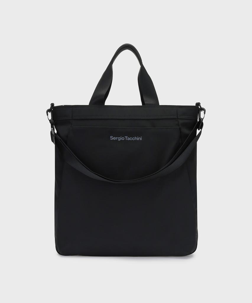 Sergio Tacchini U Essential Square Tote Bag (Black)