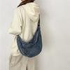 Crossbody Bag Women's Bag Large Capacity Shoulder Bag Commuter Denim Bag