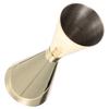 Stainless Steel Wine Measuring Bartender Scale Cup Cocktail Jigger Double Ounce Cup Home Bar Accessory Gold Ring Design