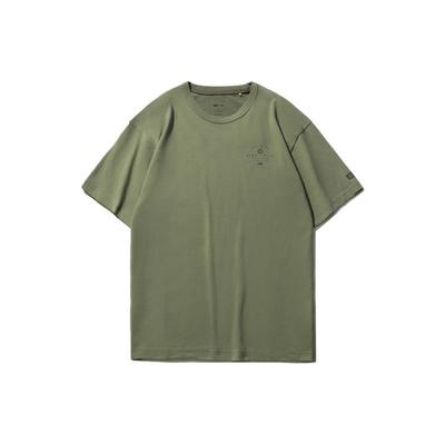 Li Ning X Star Wars Collaboration Back Graphic Printed Short Sleeve T-Shirt Men Tops Green AHSR219-3