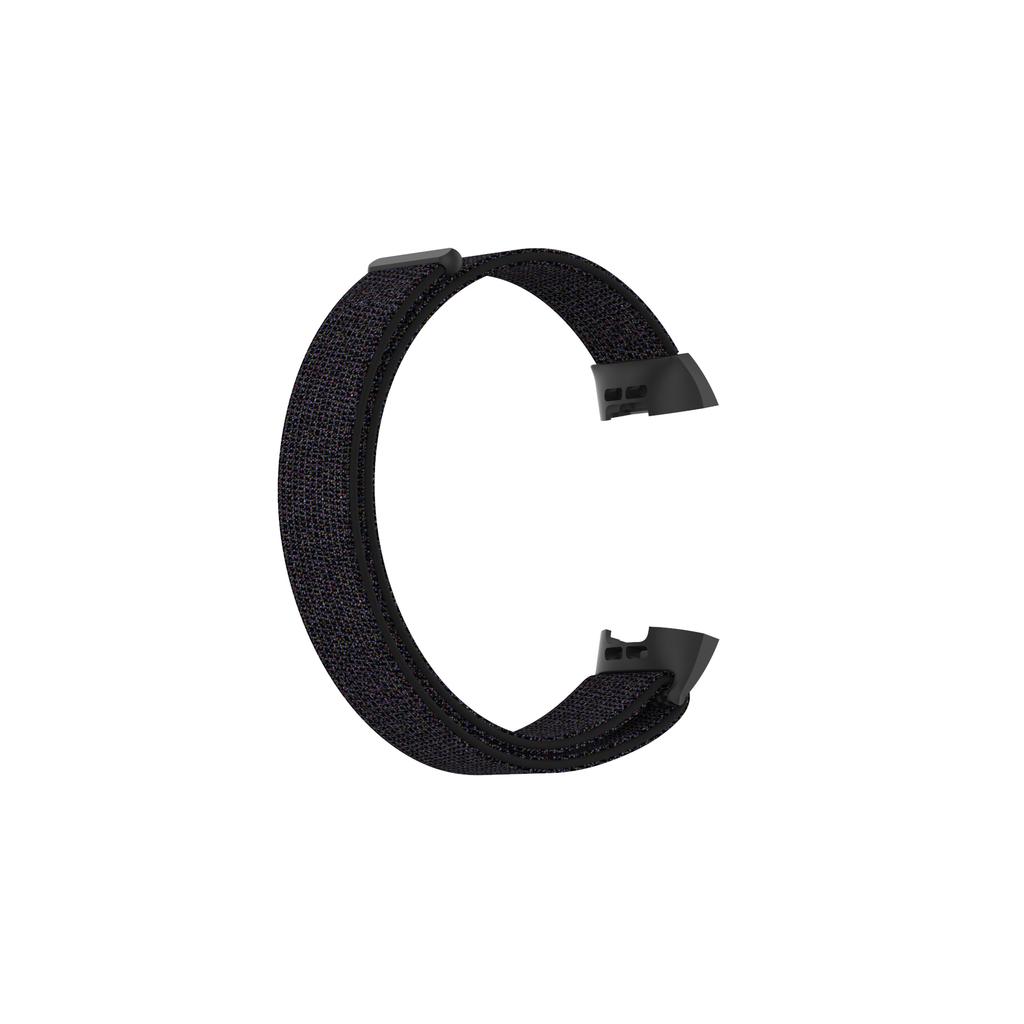Closure Nylon Watch Band Strap for Fitbit Charge 4/3