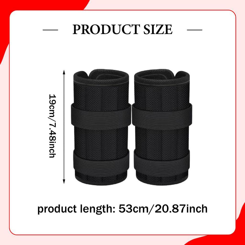 2 Pieces Ankle Weights Adjustable Leg Weight Straps Foot Modularized Walking Training
