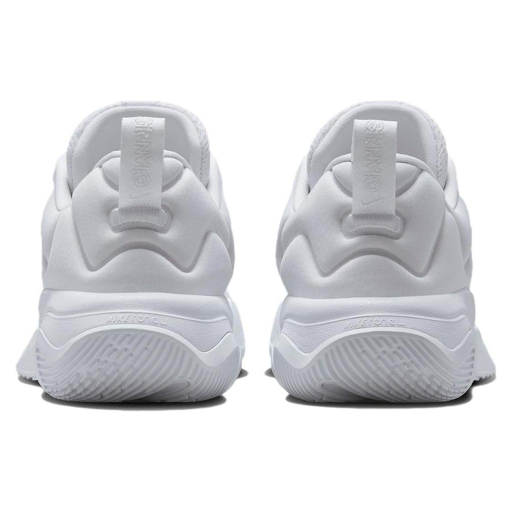Nike Giannis Immortality 3 Potrójnie Białe/Białe/Białe Wydajne Buty do Koszykówki DZ7533-102