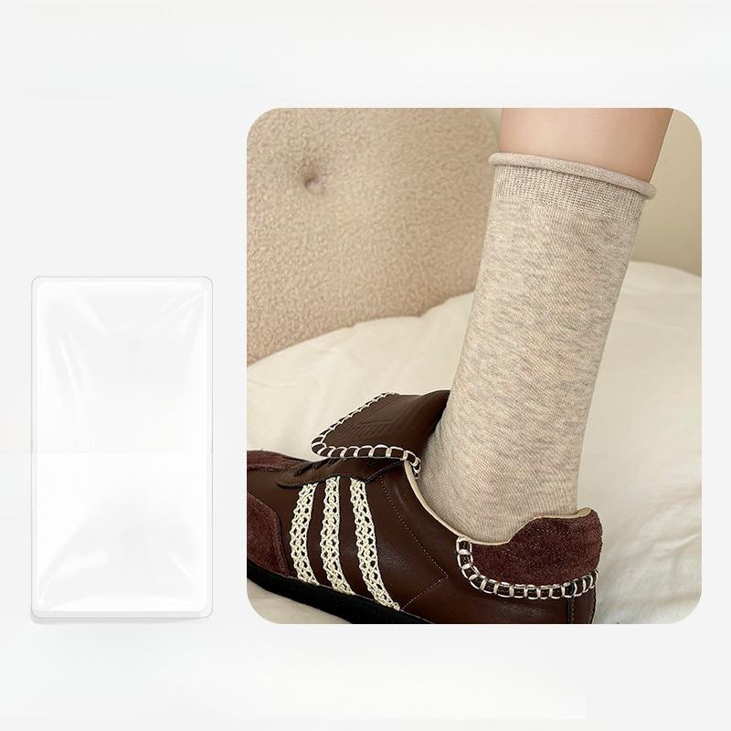 Женские осенне-зимние хлопковые повседневные носки-трубы 1 pair