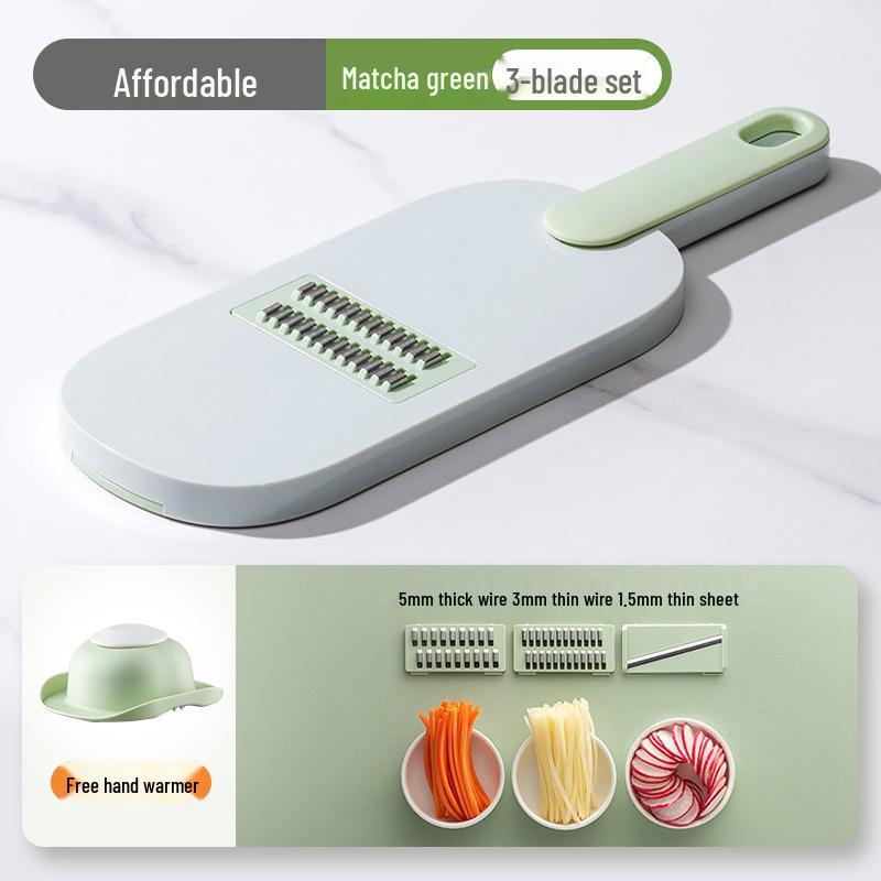 Multi-Functional Vegetable Slicer: Grater, Shredder, Potato & Cutter Tool for Kitchen.