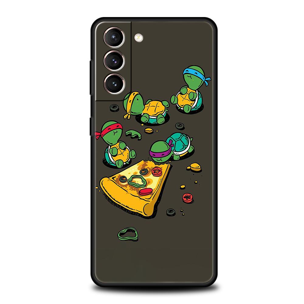 Cute Little Turtle Case for Samsung Galaxy S24 S23 S22 S20 S21 FE Ultra S24 S23 S10 S10E S9 S8 Plus 5G Silicone Phone Cover Capa