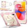 For Huawei MatePad SE 11 Case Kickstand Silicone+PC Tablet Cover with Shoulder Strap