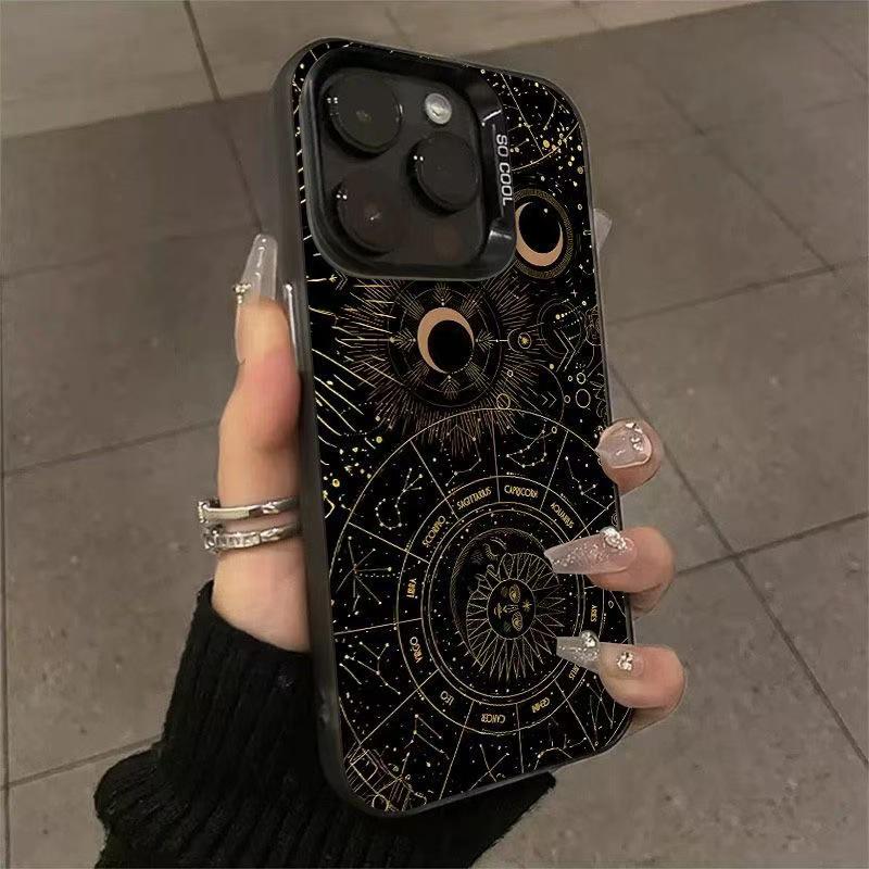 Constellation Compass Phone Case for iPhone 12-17: Stylish & Fun