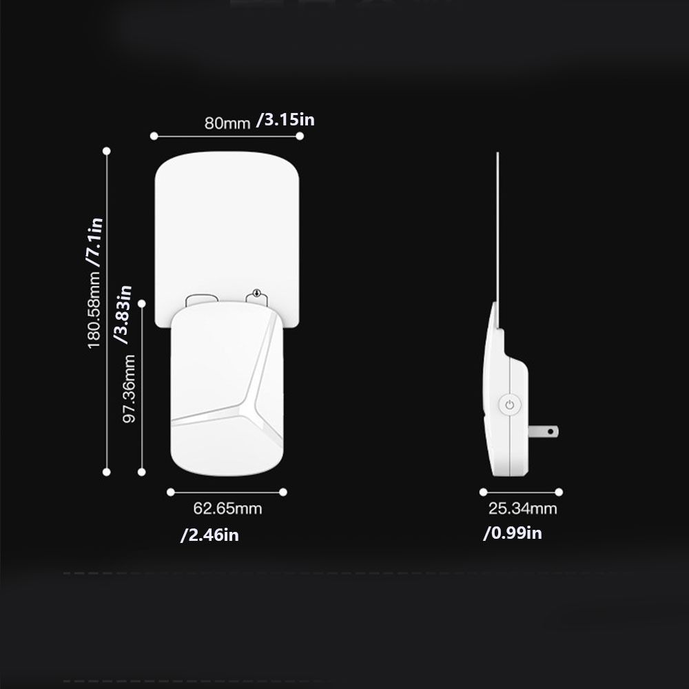 Noiseless Mosquito Lamp Plug-in Plug-in Mosquito Killer Convenient Flying Insect Lights  Indoor