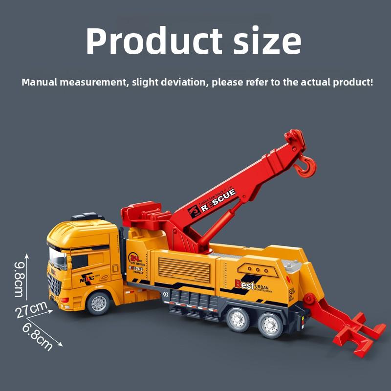 Plastic Rescue Engineering Vehicle Toy With Inertia Drive For Kids Development
