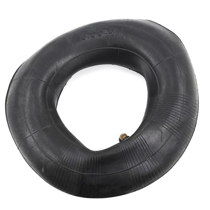 N68R--Pack Of 2 Inner Tubes With TR87 Valve For Wheelbarrow, Sack Truck, Handcart 3.00-4, 10X3, 260X85 Black Durable Easy To Use