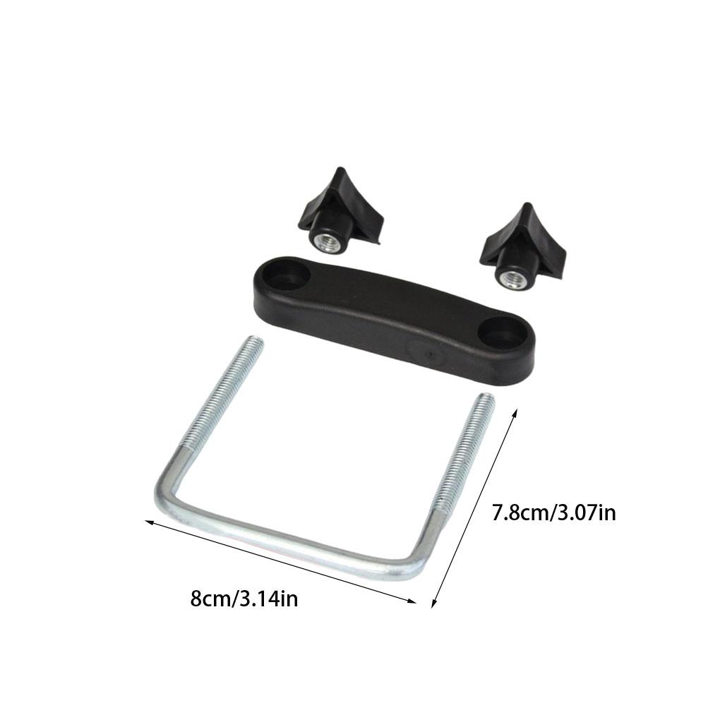 5/8cm U Bolt Roof Rack Clamps Car Roof Mounting Rack For Roof Rack Bars Clip Cover Sturdy And Material High Hardness