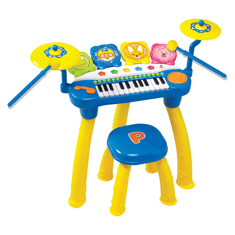 [mimi world] Pororo Interactive Drum Piano Musical Toy