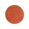 Round Woven Ramie Table Mat Anti-Slip Placemats for Dining Table, Non-Slip Pads for Tableware and Bowls, Kitchen Coasters for Drink Cups