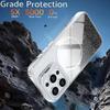 For iPhone 15 Pro Magnetic Case Gradient Glitter Shockproof TPU PC Phone Cover Compatible with MagSafe