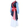 Fa Mulan Hua Mulan Cosplay Costume Performance Clothes Dress One Piece Mulan Chinese Style Costume Transformation Disguise Cosplay Cultural Festival