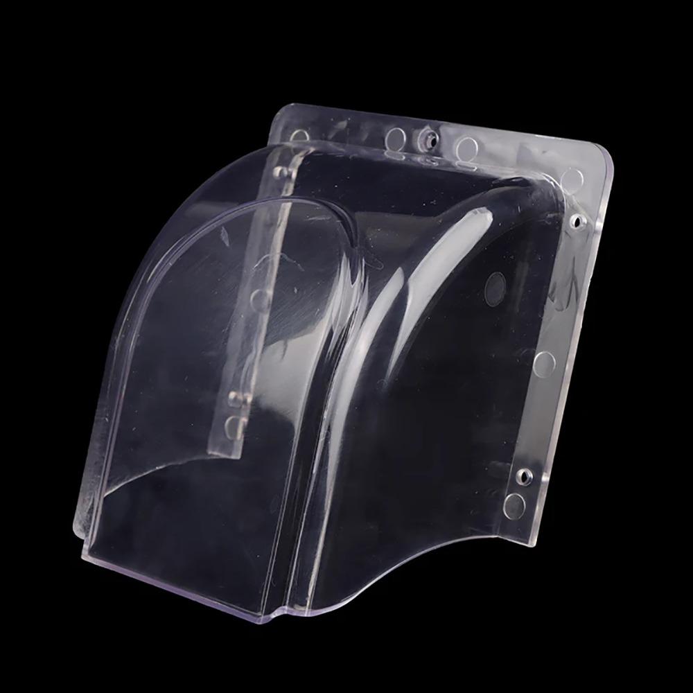 1Pcs 86 Type Door Keypad Cover Chime Button Doorbell Protective Cover  For Wireless Doorbell