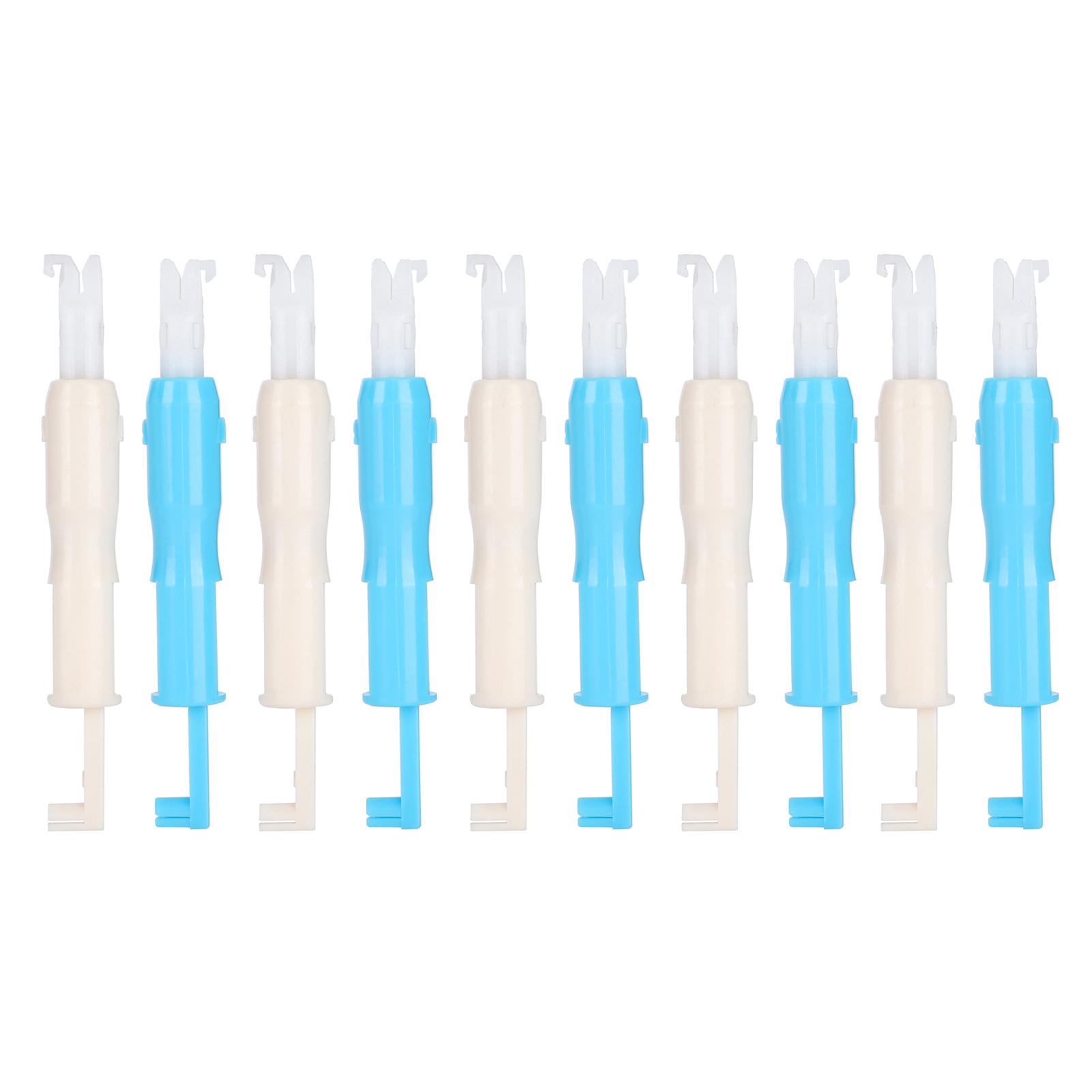 

12pcs Needle Threader Plastic Automatic Inserter Threading Tool for Sewing Machine