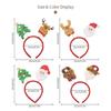 Multipurpose Holiday Headbands Pack of 4 Christmas Themed Fashion Accessories Portable for Party Supplies Occasion