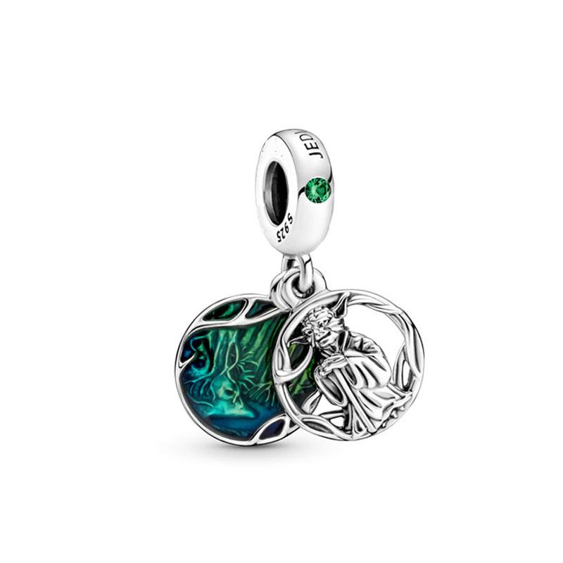 European Green Collection Leaf Frog Bead Pendant Suitable Ideal For Authentic Bracelets Do It Yourself Exquisite Jewellery Gift copper