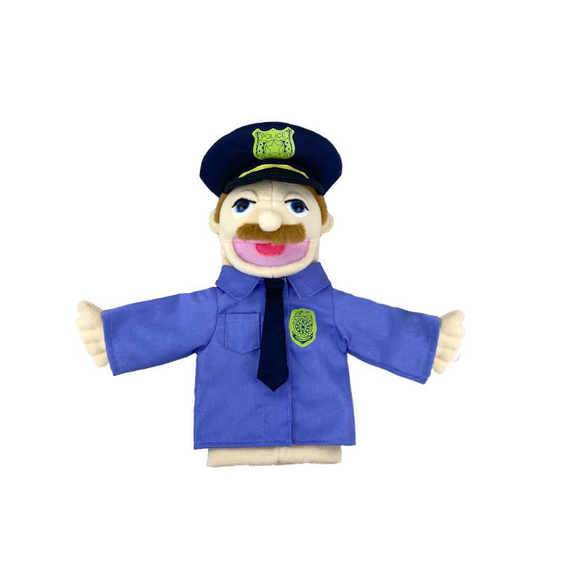 Cute Cartoon Half-body Professional Puppet With Control Rod Plush Toy Early Education Doll 40cm