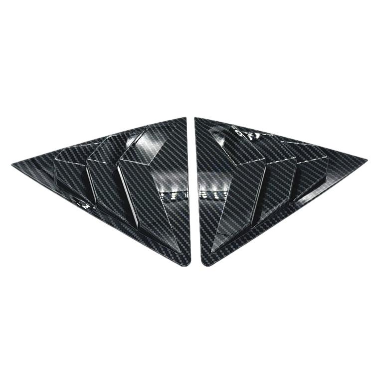 Toyota Corolla 2014-2018 Rear Window Louvers - Mustang Style Exterior Modification