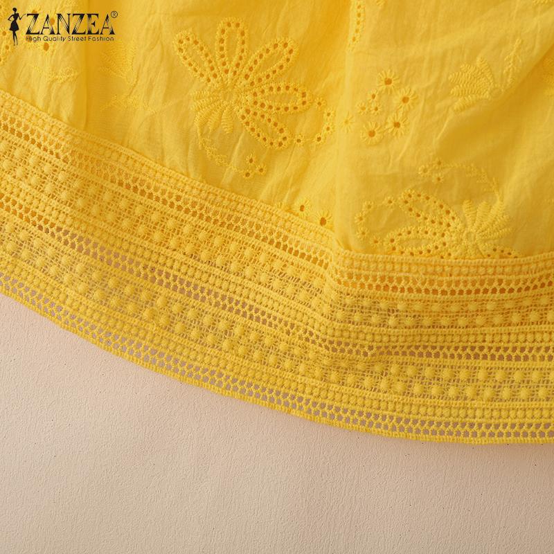 ZANZEA Women Casual V-Neck Summer Sleeveless Tank Tops