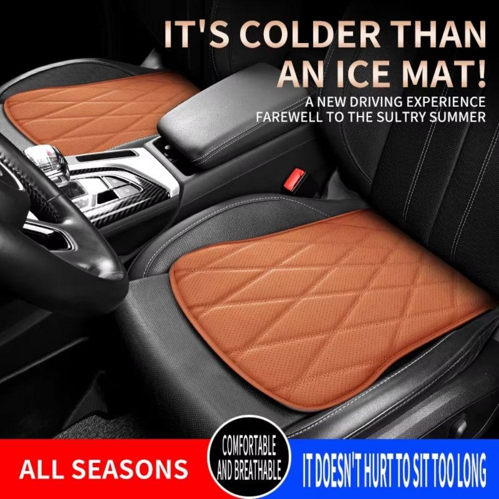 

Breathable Seat Cushion Non-Slip Car Mats New Butt Cushion Universal помаранчевий