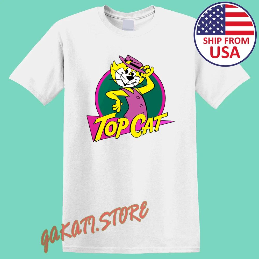Top Cat Men s White Size S-5XL 2XL