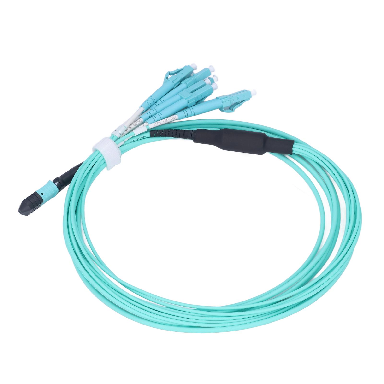 

Optical Fiber Patch Cord 8 Core 40G Multimode Optic Trunk Cable Jumper Accessory