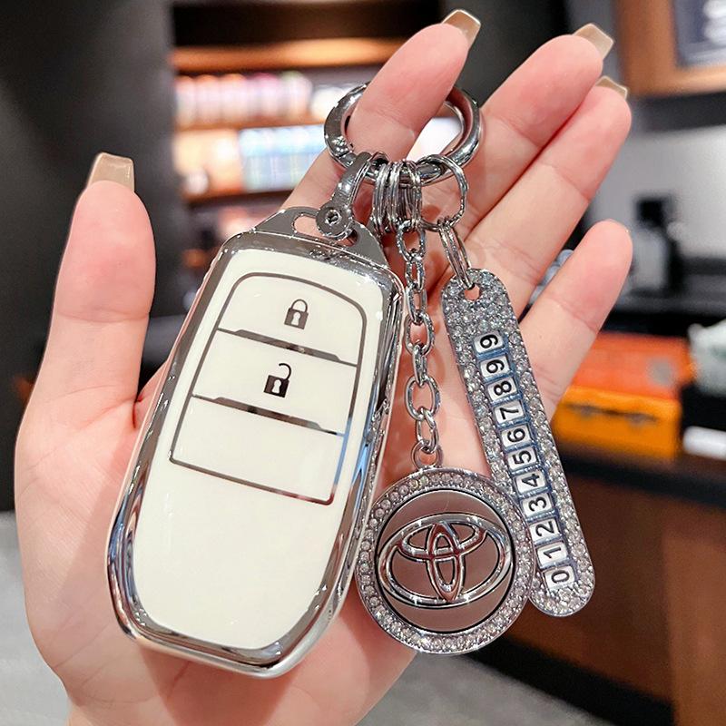 Applicable à la housse de clé Toyota Fenglanda Corolla Ruifang Lingfang 2023 Wesa Kuluze bz3 boucle de sac de voiture