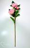 Rubber branch - Light pink peony 80 cm