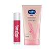 Vaseline Hand Cream & Rose Lip Balm Set