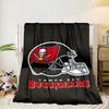 Coperta Portatile/Morbida Tampa Bay Buccaneers Logo Coperta da Letto Adatta per Viaggi Campeggio Soggiorni Uffici Divani Regali per Fan